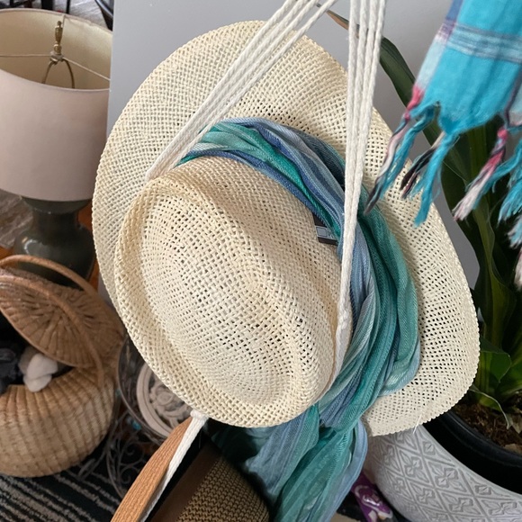 Straw Hat men’s or women’s breathable lite cream color - Picture 6 of 6